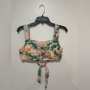 Kona Sol Orange Pink 2 piece swimsuit